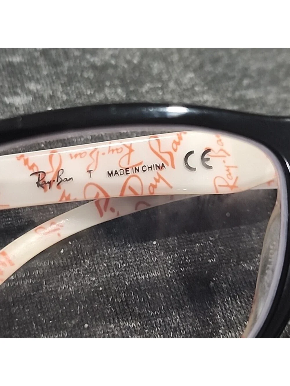 Ray Ban RB5228 5014 Full Rim Black Eyeglasses Frame 50-17 140 BTS